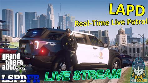 Lapd Live Real Time Patrol In The Ford Explorer Gta Lspdfr