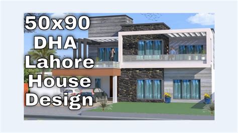 50x90 House Plan Dha Lahore 1 Kanal House Design Iqbal Architects Youtube