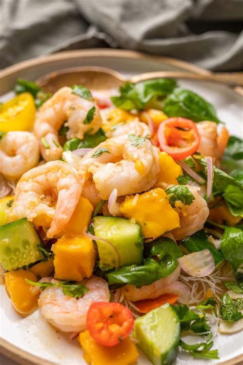 Thai Prawn Mango Salad My Food Story