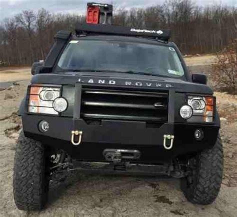 Land Rover Lr3 Front Steel Bumper Off Road Winch Bumper 2005 2009 Heavy Duty Winch Bumpers