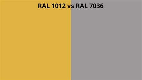 Ral Vs Ral Colour Chart Uk