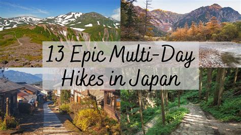 multi day hikes  japan erikas travelventures