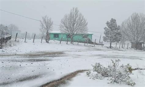 Reportan Nevadas En 10 Municipios De Chihuahua Juárez Hoy