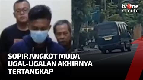 Sempat Viral Karena Ugal Ugalan Sopir Angkot Muda Ini Akhirnya