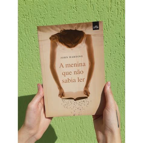 Livro A menina que não sabia ler Shopee Brasil