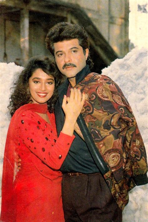 Madhuri Dixit And Anil Kapoor Madhuri Dixit Movie Stars Glamour World