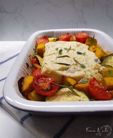 Feta Al Forno Con Verdure Fiocco Di Sale