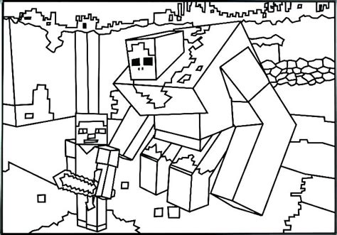 Minecraft Villager Coloring Pages at GetColorings.com | Free printable
