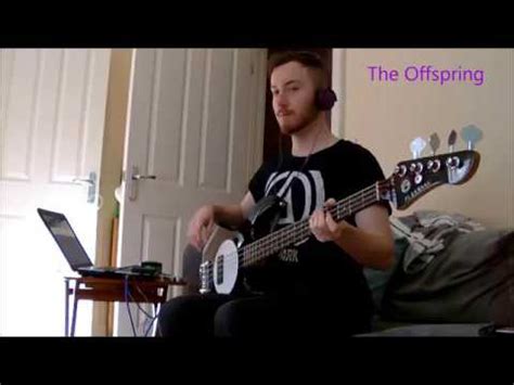 The Offspring Original Prankster Bass Cover Youtube