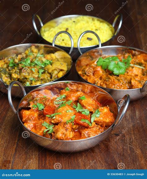 indian curry dishes stock image image  cuisine dinner