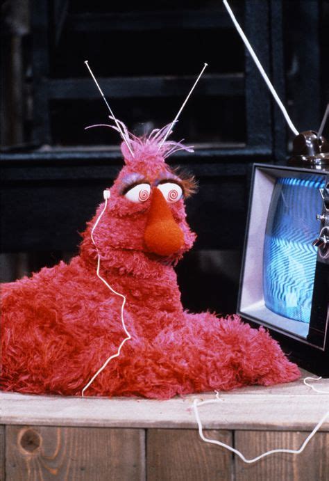 Telly Monster Was Originally Called The Television Monster Obsessed