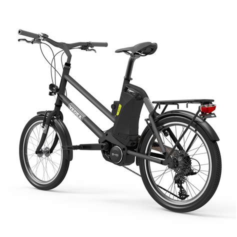 Yadea Yt300 20 Inch Touring Electric City Bike Black