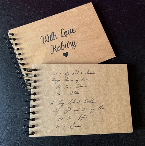 handwritten lyric book ii limited edition koburg