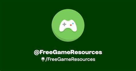 @FreeGameResources | Linktree