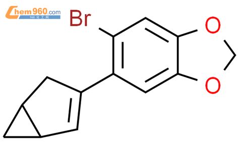 770443 57 7 1 3 BENZODIOXOLE 5 BICYCLO 3 1 0 HEX 2 EN 3 YL 6 BROMO 化学式