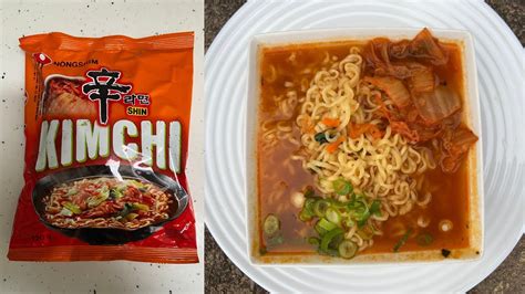 How To Cook Nongshim Kimchi Ramen Noodles Youtube