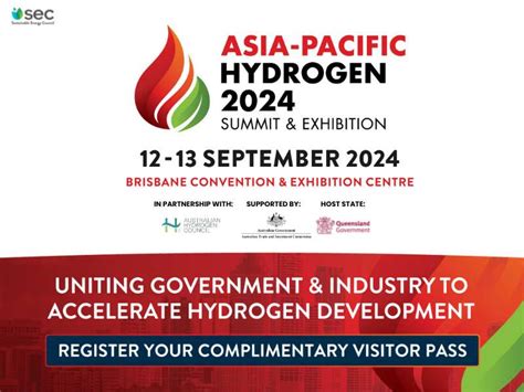 Brisbane To Host Asia Pacific Hydrogen Summit Exhibition In