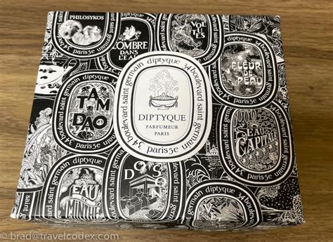 Qatar Airways Diptyque Amenity Kit Male Travel Codex