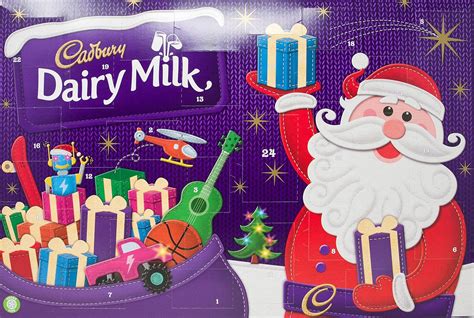 Cadbury Dairy Milk Advent Calendar Chocolate G Amazon Co Uk Grocery