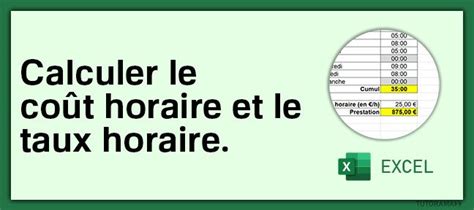 Ntroduire Imagen Formule Excel Pour Calculer Les Heures De Travail