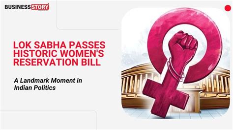 Lok Sabha Passes Historic Womens Reservation Bill A Landmark Moment