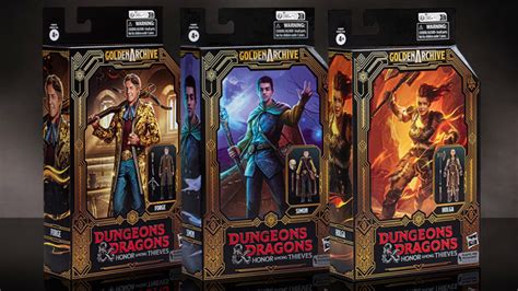 Hasbro S Dungeons Dragons Golden Archive Action Figures