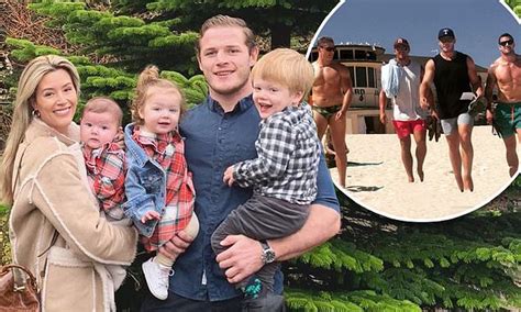 George Burgess' wife Joanna confirms the family are moving to Australia ...