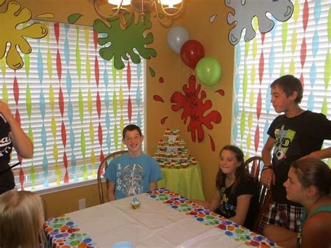 Paintball Birthday Party Ideas | Photo 4 of 5 | Paintball birthday ...