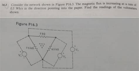 Solved 16 3 Consider The Network Shown In Figure P16 3 The