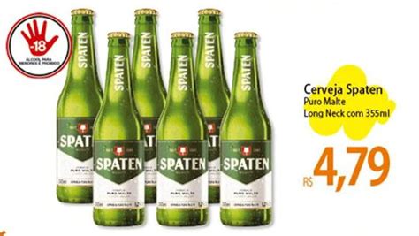 Cerveja Spaten Ml Long Neck Oferta Na Atacad O