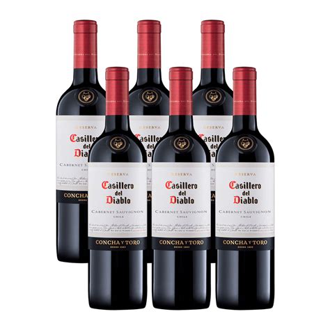 Kit Vinhos Casillero Del Diablo Cabernet Sauvignon Ml