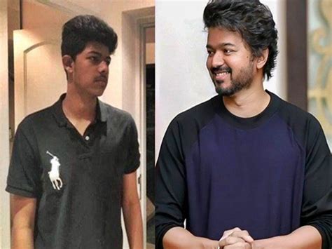 Thalapathy Vijay son | Master actor Vijay annoys son Jason Sanjay as he ...