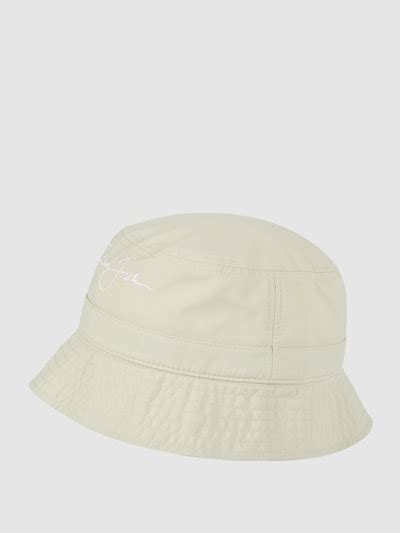 Kup online Sean John Czapka typu bucket hat z logo beżowy