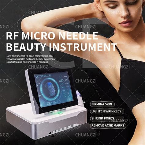 Portable Microneedling Rf Fractional Microneedle Machine Acne Treatment