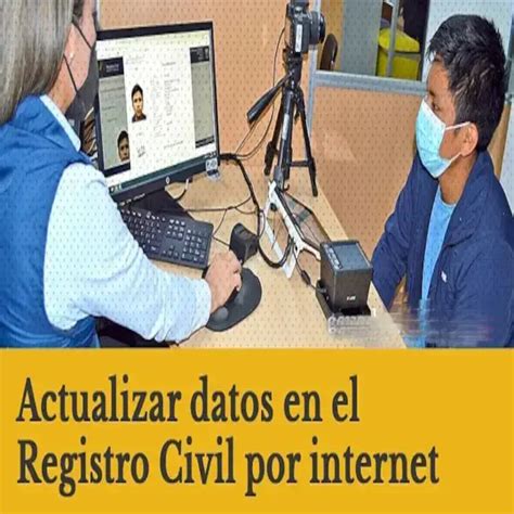 Actualizar Datos De La Cédula En Línea Registro Civil 2025 Ecu11