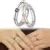 Cubic Zirconia Ring Stainless Steel Crystal Couple Love Set Aliexpress