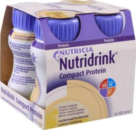 Nutricia Nutridrink Compact Protein X Ml Vanilka Od K Zbozi Cz