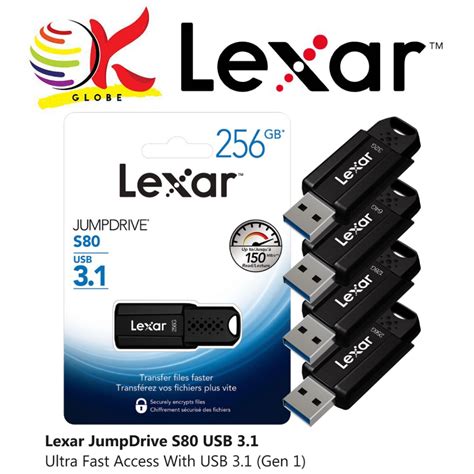 LEXAR JUMPDRIVE S80 USB 3 1 FLASH DRIVE THUMBDRIVE PENDRIVE 32GB