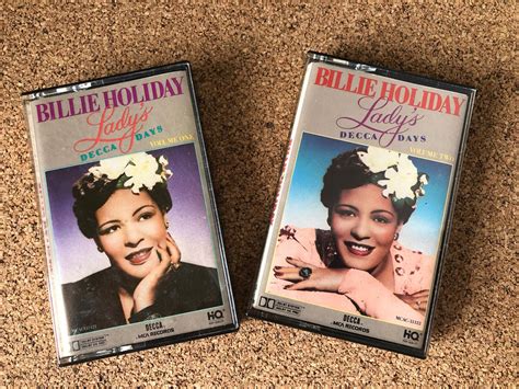 Billie Holiday Cassettes Set Of Ladys Decca Days Ebay