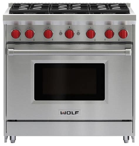 36 Gas Range 6 Burners Gas Ranges And Electric Ranges By Sub