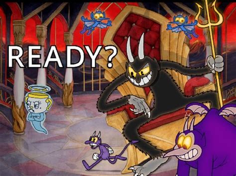 Cuphead The Devil Boss Fight