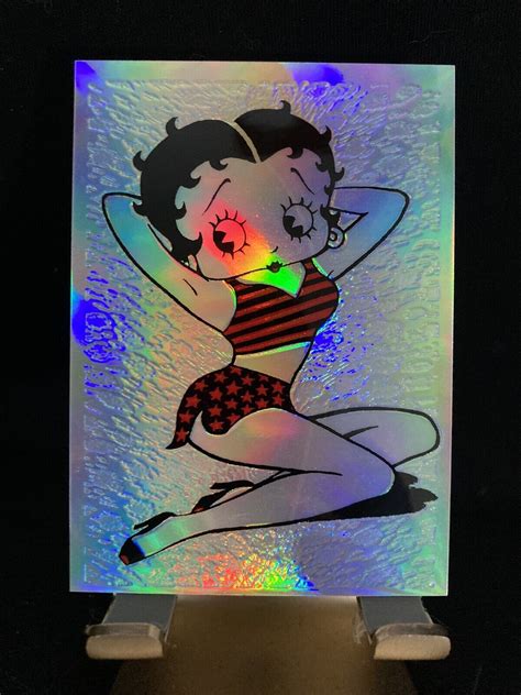 Betty Boop Pinups Chromium Krome Productions Necrochrome Card Nc