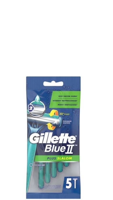 Gillette Wegwerpmesjes Men Blue Plus Slalom Stuks Plusjevoordeel