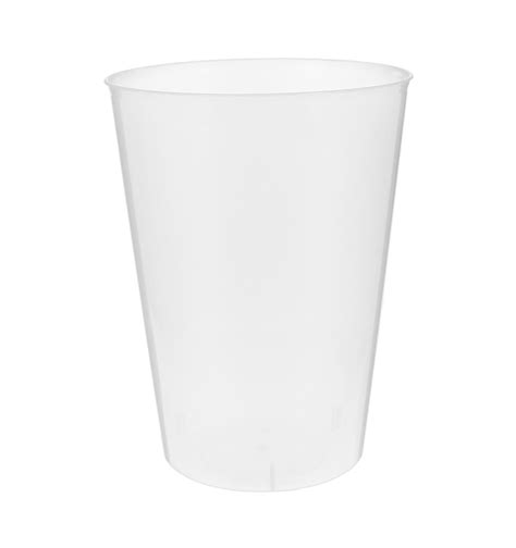 Vaso Reutilizable Irrompible Pp Transparente Ml Uds