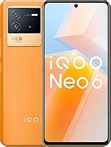 Fiche Technique Vivo IQOO Neo6 China DroidSoft