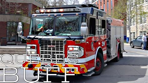 Montreal Fire Department Sim Spare Pumper Ems Responding