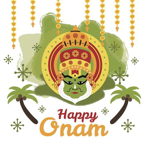 Happy Onam Background 209187 Vector Art At Vecteezy