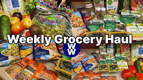 New Food Finds Weekly Grocery Haul Meal Plan Journey To Healthy