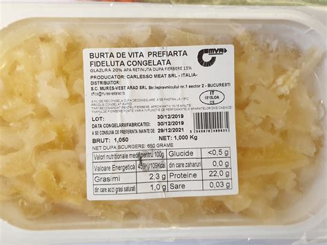 Burta Congelata Fideluta Cristim 1kg Corandy Magazin Romanesc