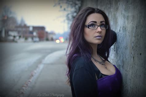 Wallpaper Black Model Brunette Glasses Purple Dress Blue Fashion Emotion Person Skin